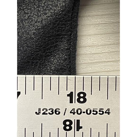 Gottex Studio Pullover Womens Small Black Metallic Sheen Long Sleeve Layered Top - Picture 5 of 9